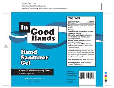 Label 500 mL In Good Hands (Label 500 mL In Good Hands)